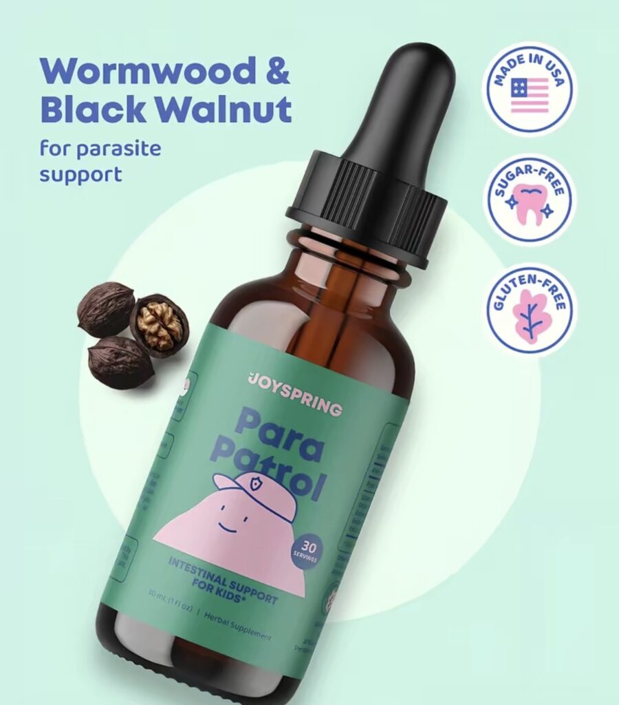 Parasite Support Complex | Joy Spring, Wormwood & Black Walnut Hull
